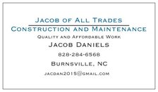 Avatar for Jacob Of All Trades Construction and Maintenance