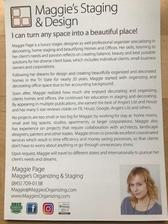 Maggie's Organizing & Staging logo