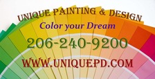 Unique Painting & Design logo