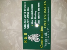 Logo for R&B Construction