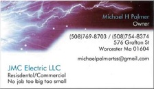 Logo for JMC Electric