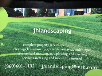 J H Landscaping logo