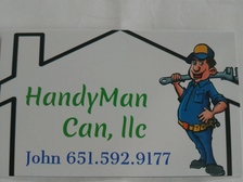 Logo for HANDY MAN CAN