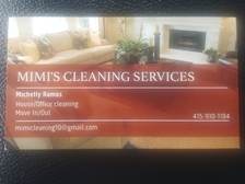 Logo for Mimi's Cleaning Service
