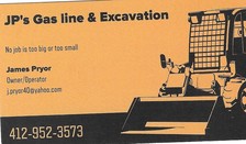 JP Gasline & Excavations logo