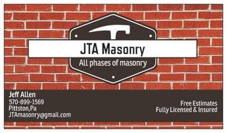 JTA Masonry LLC logo