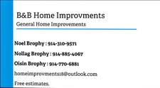 B&B Home Improvements logo