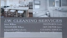 Logo for J&W Cleaning Services