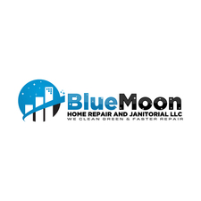 Logo for Blue Moon Home Repair & Janitorial, LLC