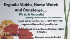 Organic Maids, Home Watch & Concierge logo