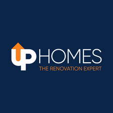 Logo for UP HOMES Contractor - Facebook
