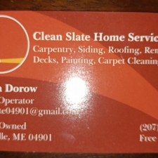 Clean Slate Home Services Smithfield Me 04978 Homeadvisor