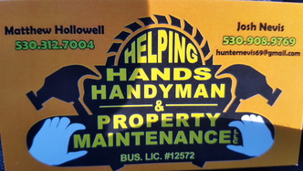 Helping Hands Handyman And Property Maintenance Woodland Ca 95695 Helping Hands Handyman And Property Maintenance