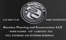 Sanchez flooring and construction logo