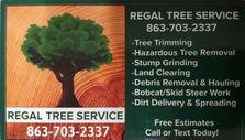 Logo for Regal Tree Service