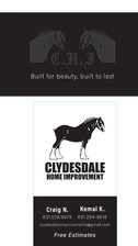Clydesdale Home Improvements logo