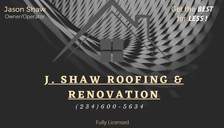 Avatar for J. Shaw Roofing and Renovation