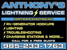 Logo for Anthony's Lightning Service