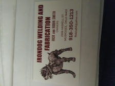 Avatar for Irondog Welding and Fabrication