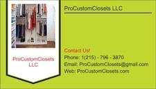 Logo for Pro Custom Closets, LLC