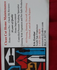 Logo for Clean Cut Home Maintenance - Unlicensed Contractor
