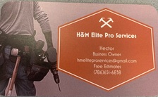 Logo for H&M Elite Pro Services Inc