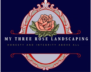 My Three Rose Landscaping logo