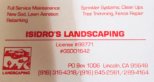 Isidro's Lawn Service logo