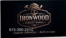 Logo for Ironwood Cabinet Works, LLC