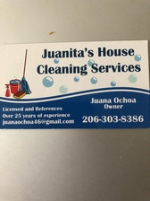 Juanita's House Cleaning Service logo