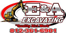 Logo for E & A Excavating, Inc.