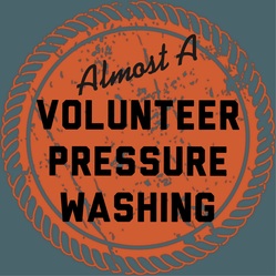 Almost A Volunteer Pressure Washing logo