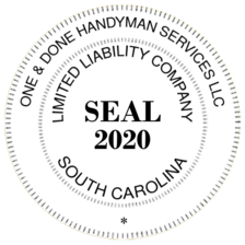 Logo for One & Done Handyman Services, LLC