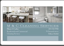 Logo for M&C Cleaning Service