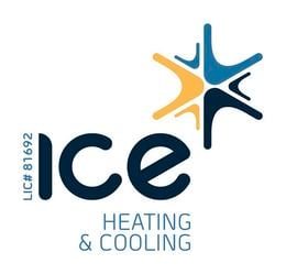 ICE Heating and Cooling logo