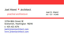 Avatar for Joel Niemi Architect