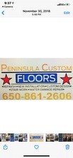 Peninsula Custom Floors logo