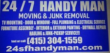 Logo for 24/7 SF HANDYMAN & REMODELING SERVICE