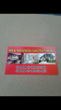 Ken and Rob Construction logo