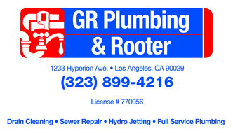 GR Plumbing logo