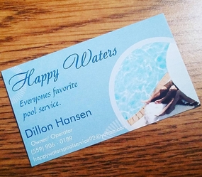 Happy Water's Pool Service - Unlicensed Contractor logo