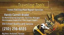 Logo for Traveling Tools - Unlicensed Contractor