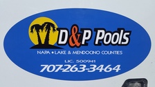 D & P Pools logo