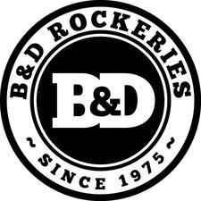 B&D Rockeries logo