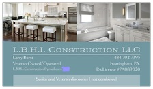 L.B.H.I. Construction, LLC logo