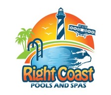 Logo for Right Coast Pools and Spas