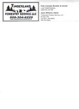 Logo for Timberland Forestry Service, LLC