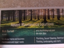 Logo for Advent Maintenance Solutions