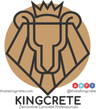 Kingcrete Co. logo