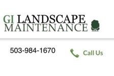 Logo for GI Landscape Maintenance, LLC